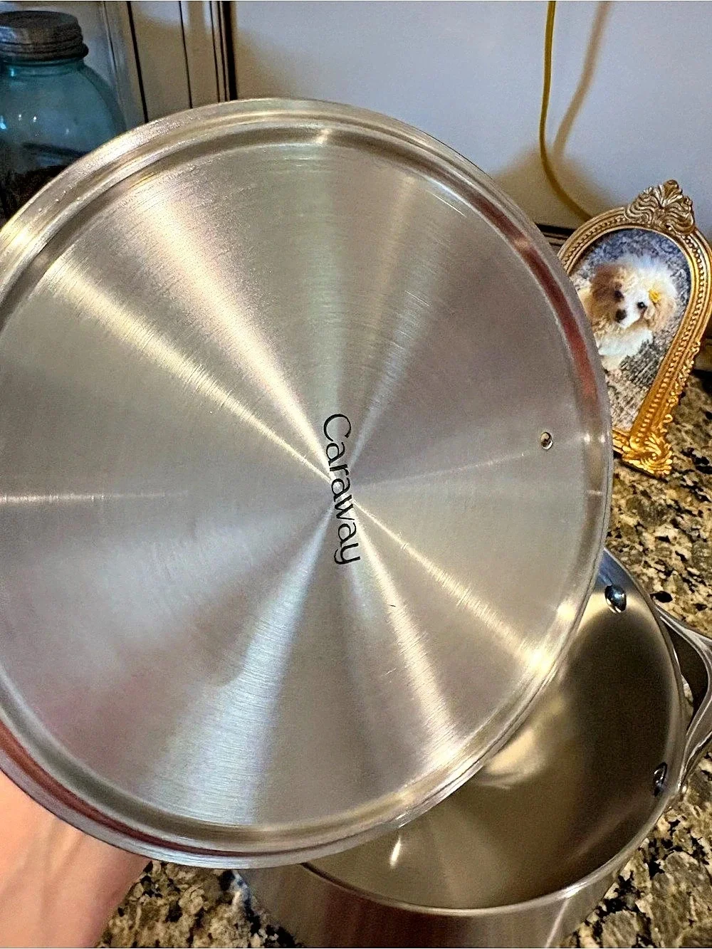 Caraway 3 Qt Sauce Pan Stainless Steel with Lid